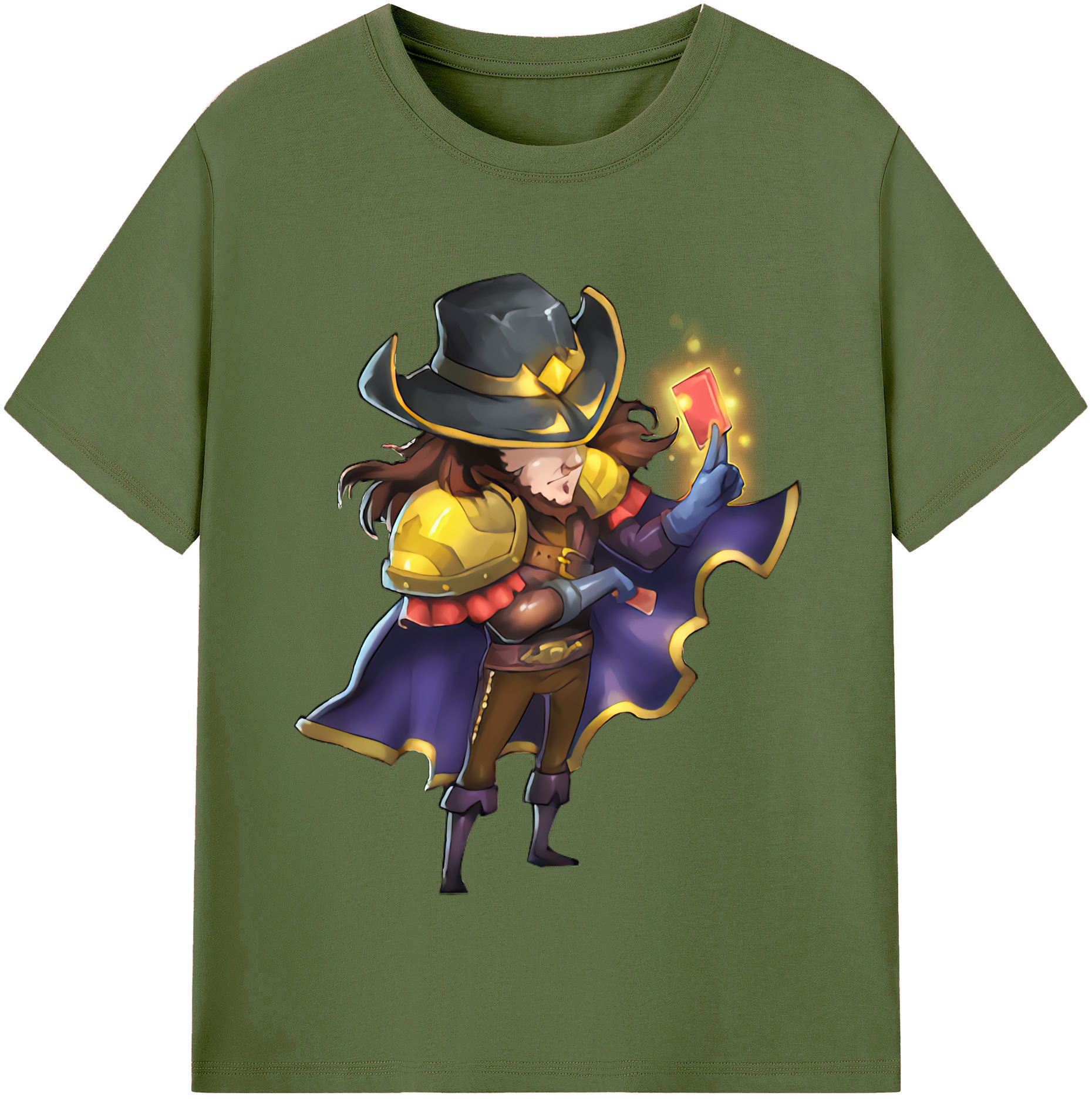 リーグ・オブ・レジェンド League of Legends LOL 綿100％半袖Tシャツ（フロントプリント）
